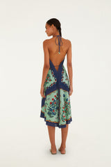 Faded Green Fruit Beauty Maxi Dress - FARM Rio FRUIT BEAUTY FADED GREEN
