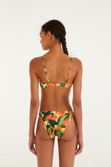Golden Yellow Anthurium Underwire Bikini Top - FARM Rio ANTURIUM GOLDEN YELLOW