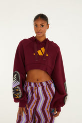 Colorfly Adidas Amazon Red Hoodie - FARM Rio COLORFLY