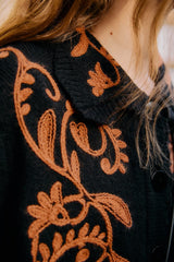 Cornely Ainika Knit Cardigan - FARM Rio CORNELY AINIKA BLACK