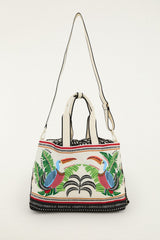 Toucan With Foliage Destiny Bag - FARM Rio MULTI
