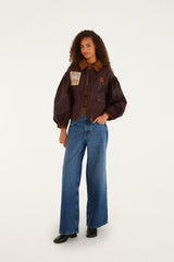 Burgundy Bow Jacket - FARM Rio BURGUNDY