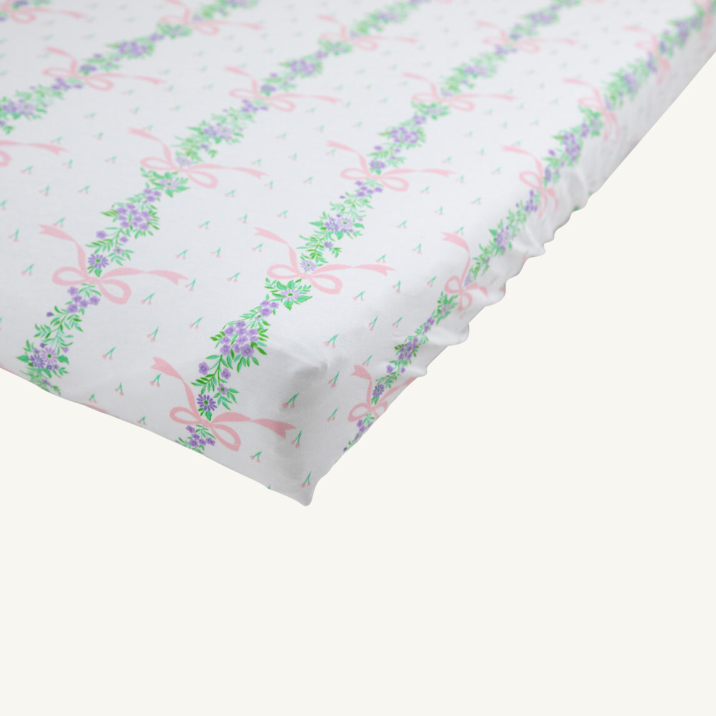 Beaufort Bonnet Cheeky Changing Pad Cover - Fincastle Floral