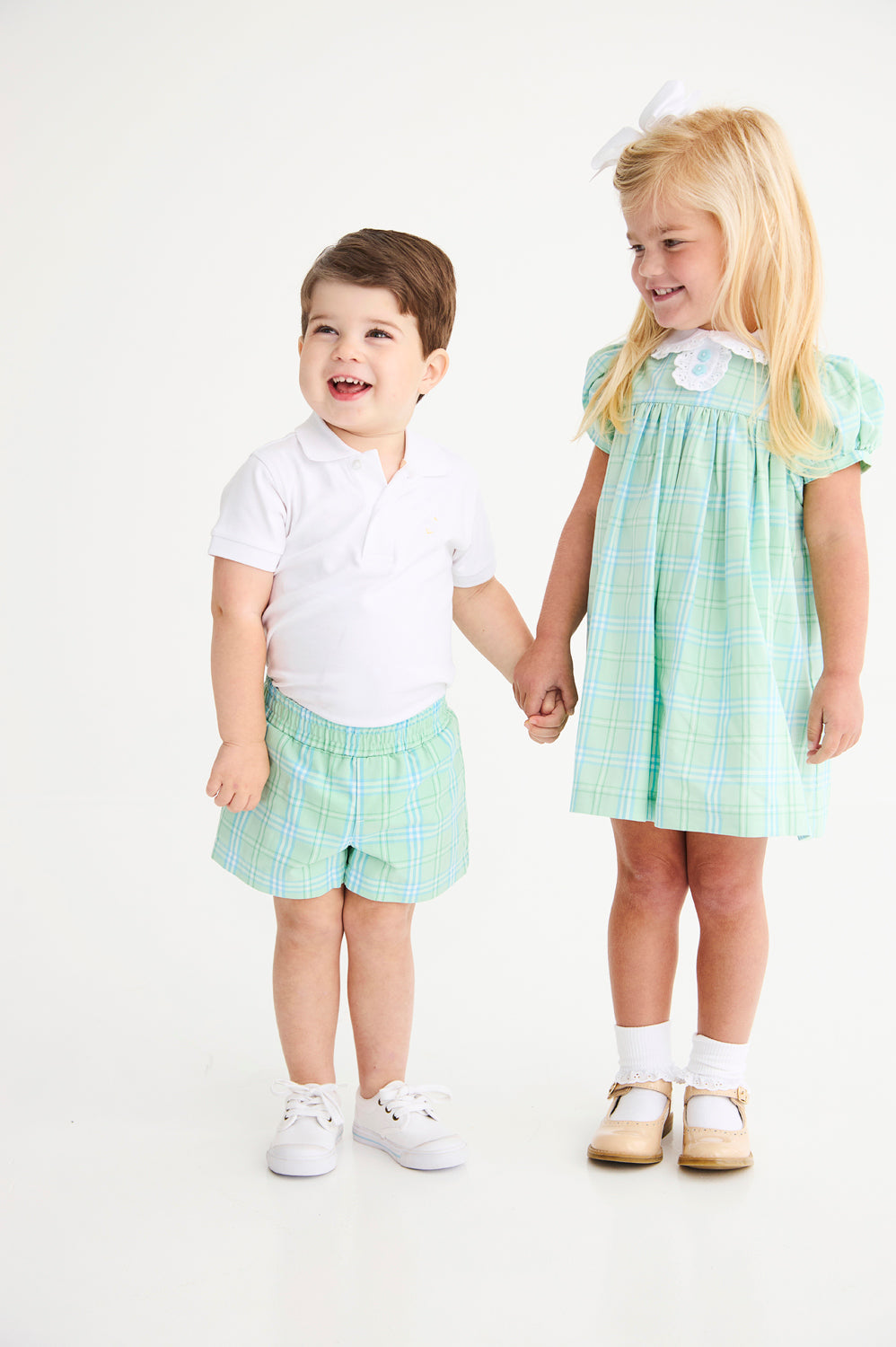 Beaufort Bonnet Sheffield Shorts - Pelham Bay Plaid (Green)