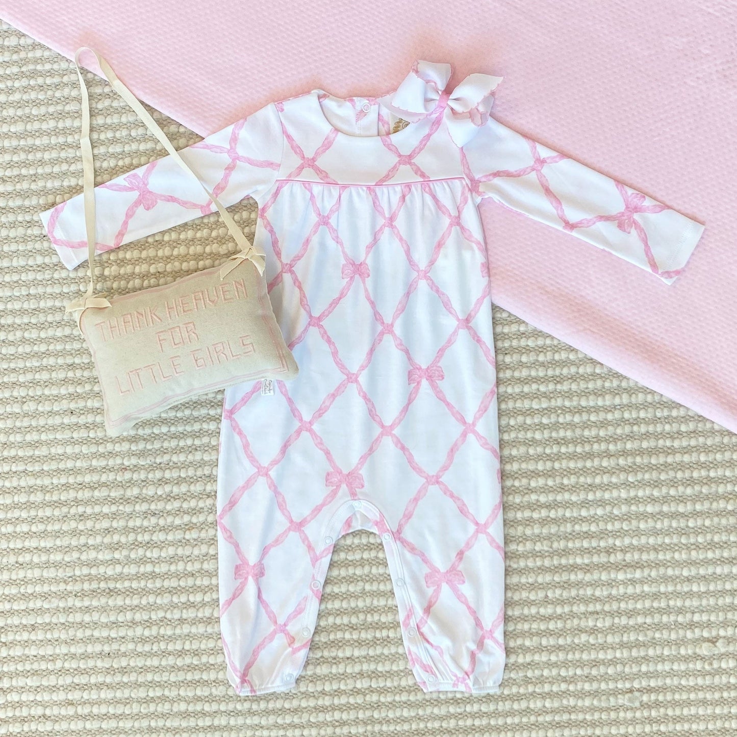 Beaufort Bonnet Long Sleeve Penny's Playsuit - Belle Meade Bow