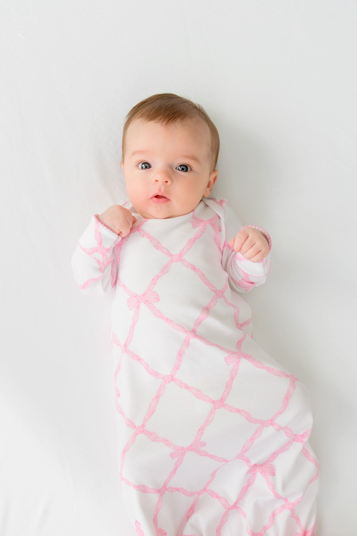 Beaufort Bonnet Adorable Everyday Set - Belle Meade Bow with Worth Avenue White