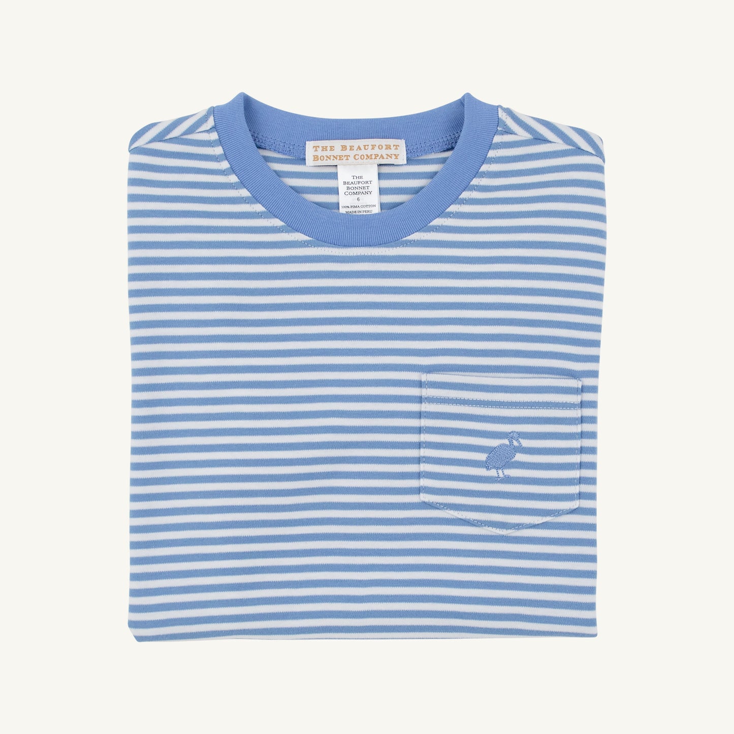 Beaufort Bonnet Carter Crewneck - Sunrise Blvd. Blue Stripe