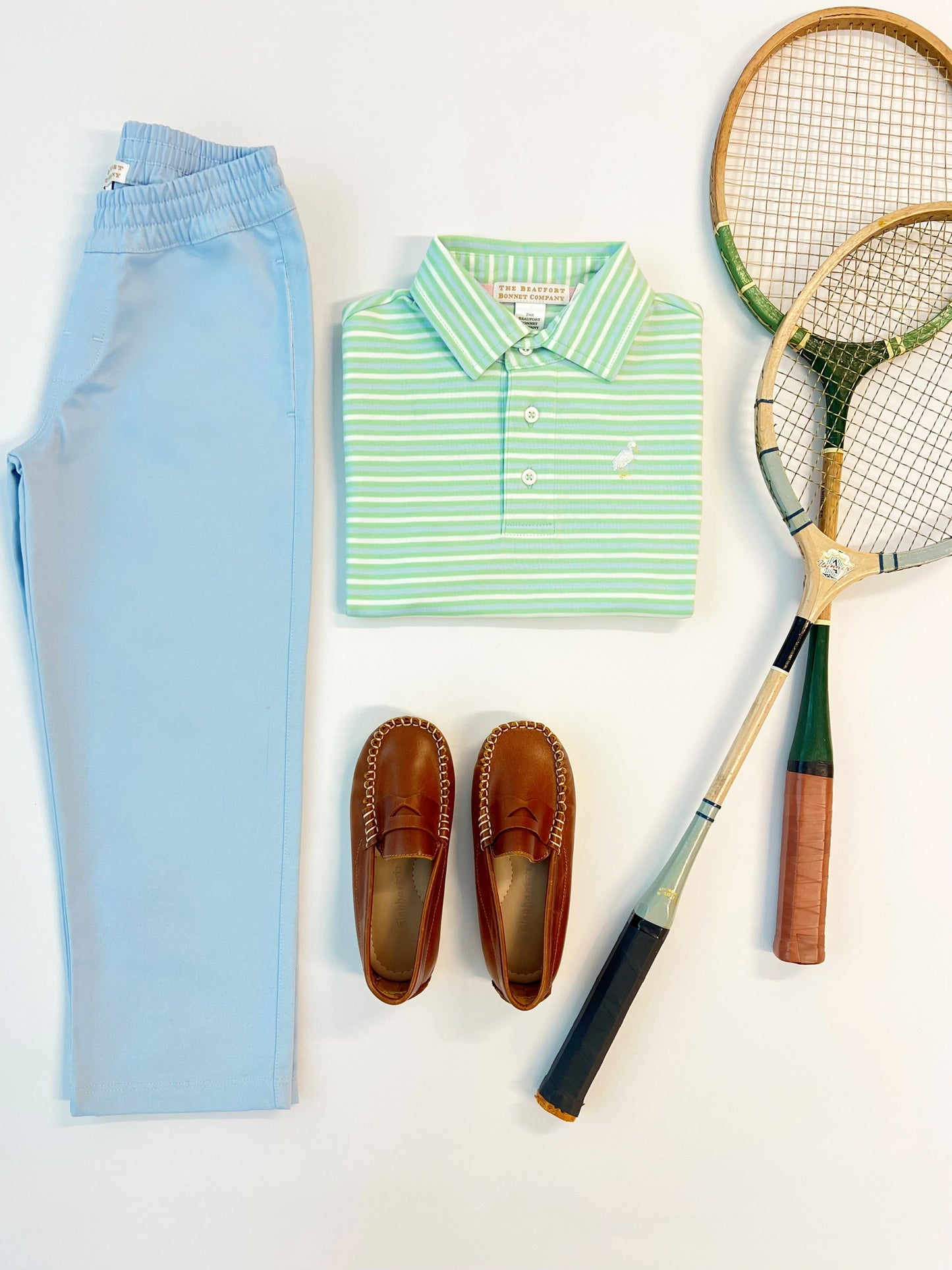 Beaufort Bonnet Sheffield Pants - Buckhead Blue & Buckhead Blue Stork