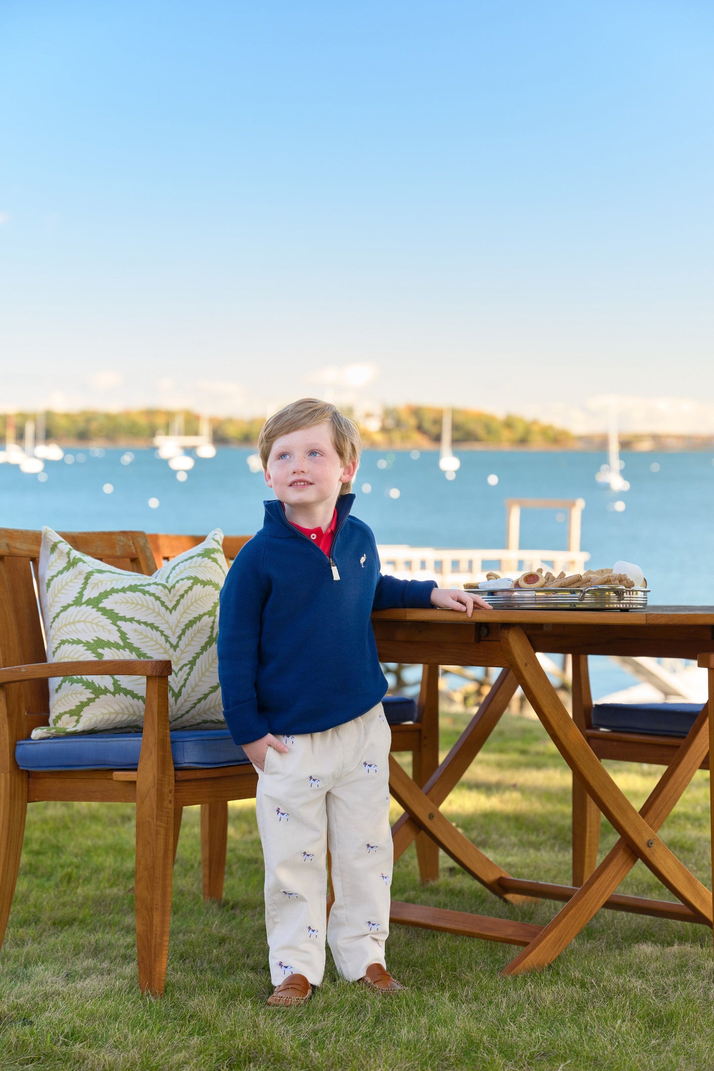 Beaufort Bonnet Critter Sheffield Pants (Corduroy) - Osprey Oatmeal Richmond