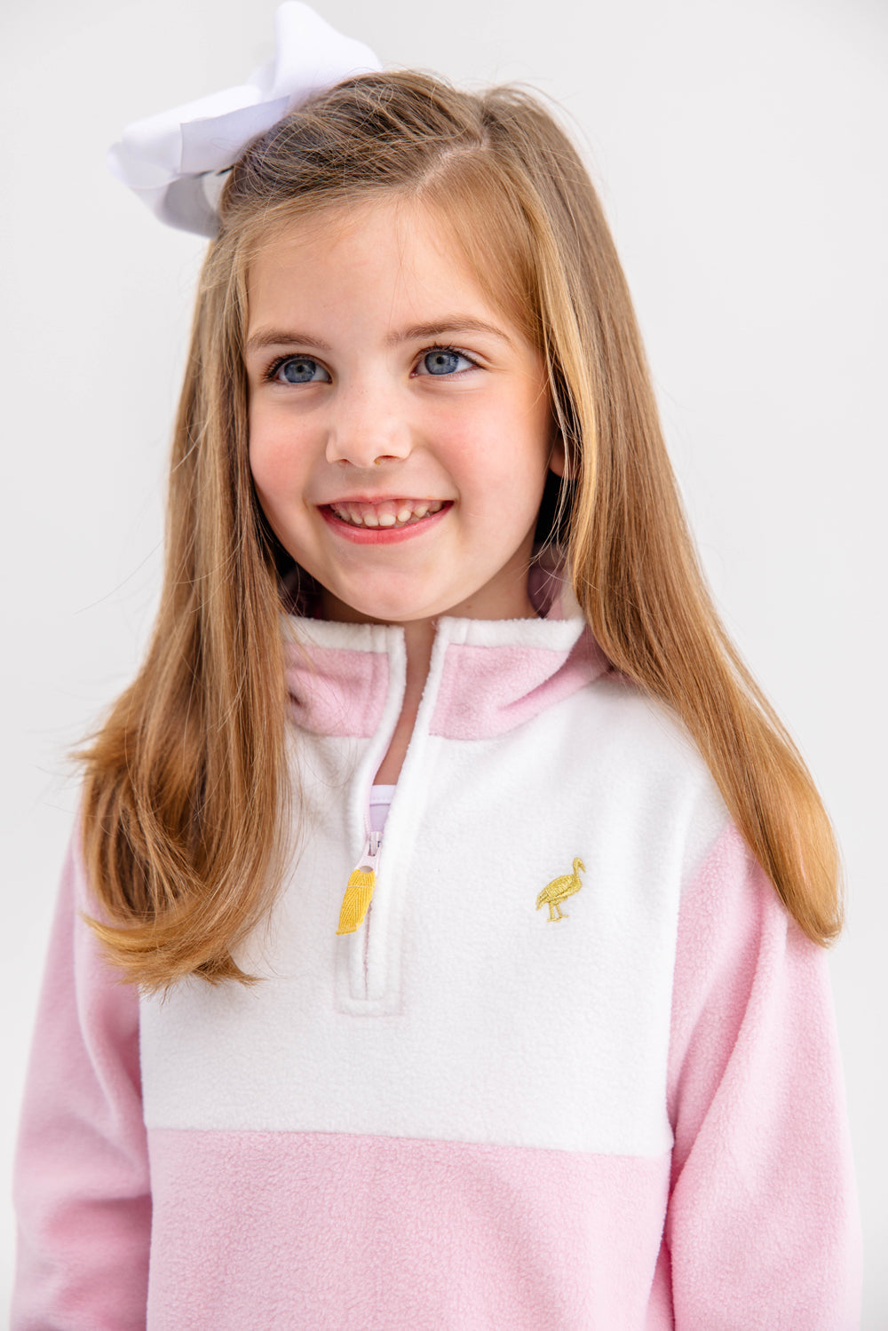 Beaufort Bonnet Hayword Half-Zip (Fleece) - Palm Beach Pink