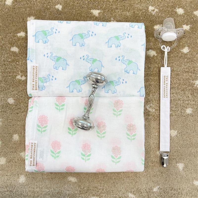 Beaufort Bonnet Parker Paci Clip - Worth Avenue White