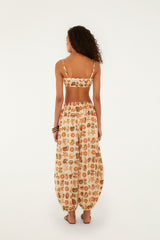 Sand Marine Shells Balloon Pants - FARM Rio MARINE SHELLS SAND