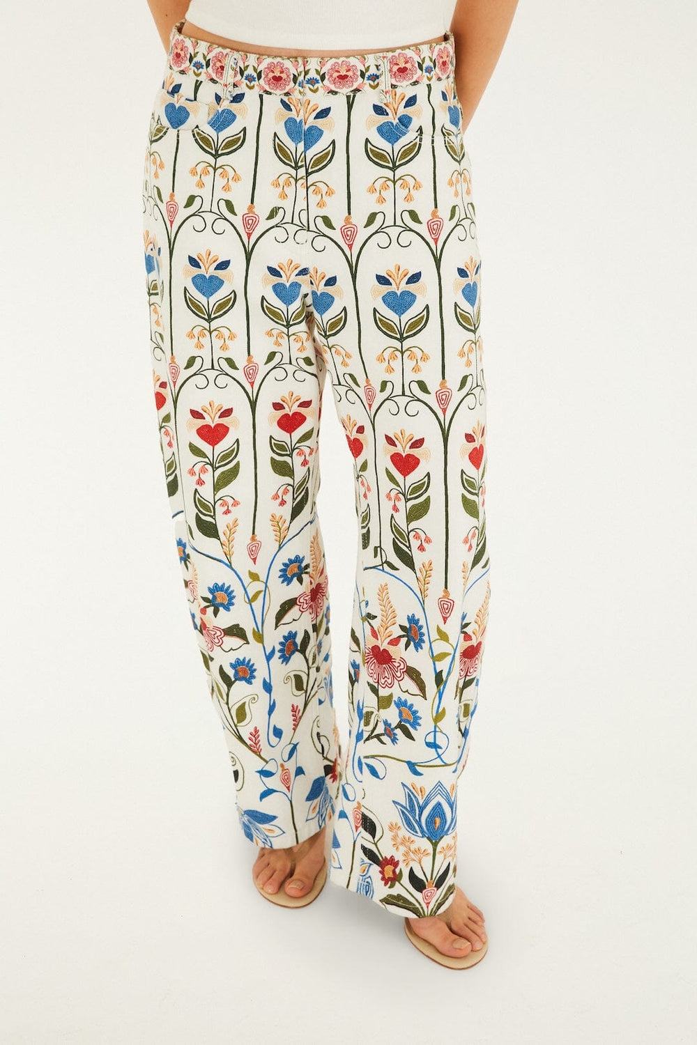 Fraga Print Pants - FARM Rio FRAGA PRINT