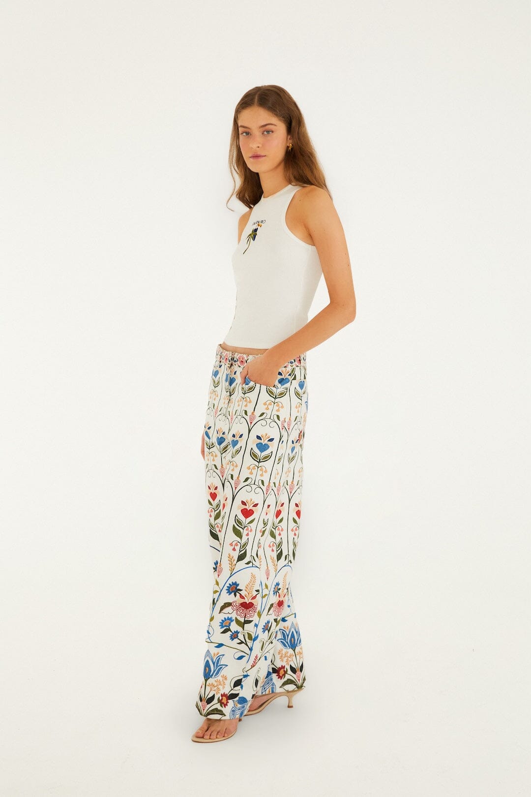 Fraga Print Pants - FARM Rio FRAGA PRINT