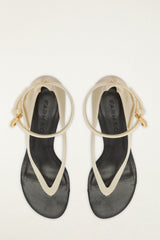Off-White Jelly Heeled Sandal - FARM Rio IVORY