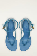 Blue Jelly Heel Sandal - FARM Rio BLUE BIRD