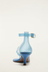 Blue Jelly Heel Sandal - FARM Rio BLUE BIRD