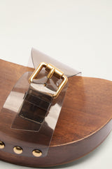 Brown Farm Rio Jelly Clog - FARM Rio BLACK