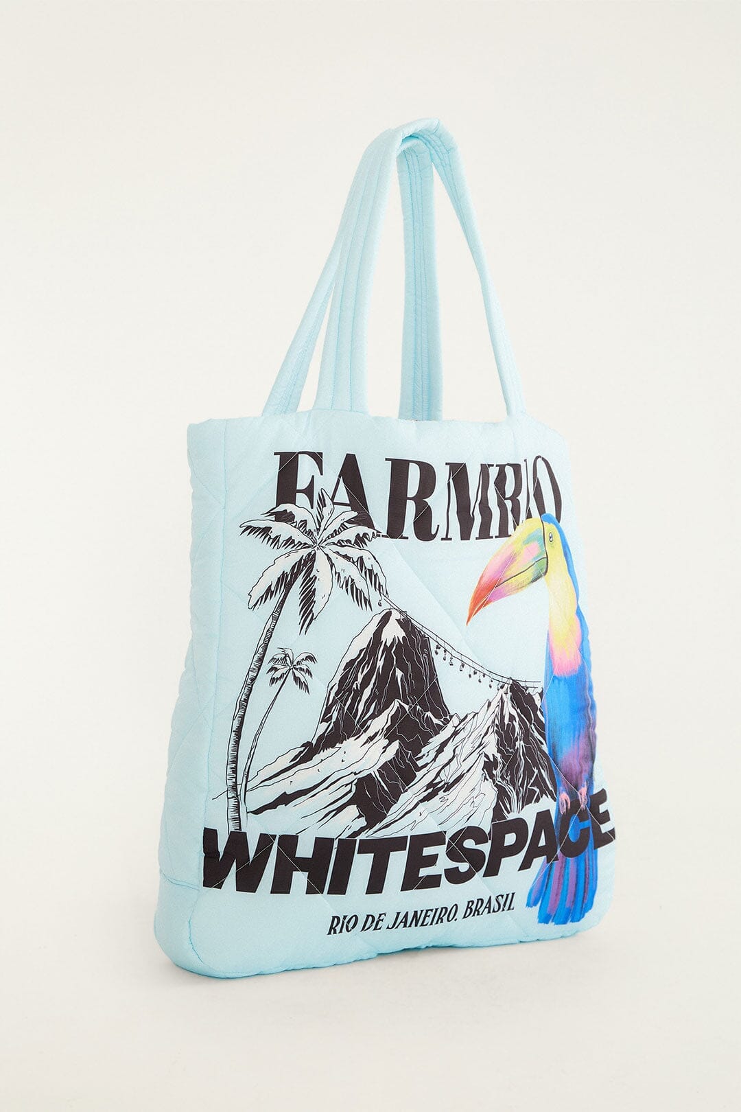 Blue Toucan Puffer Bag - FARM Rio BLUE