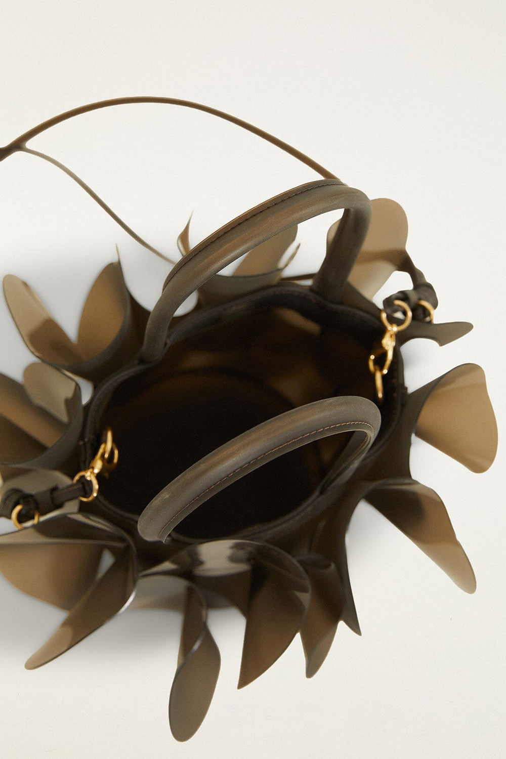 Dark Olive Jelly Flower Bag - FARM Rio BLACK