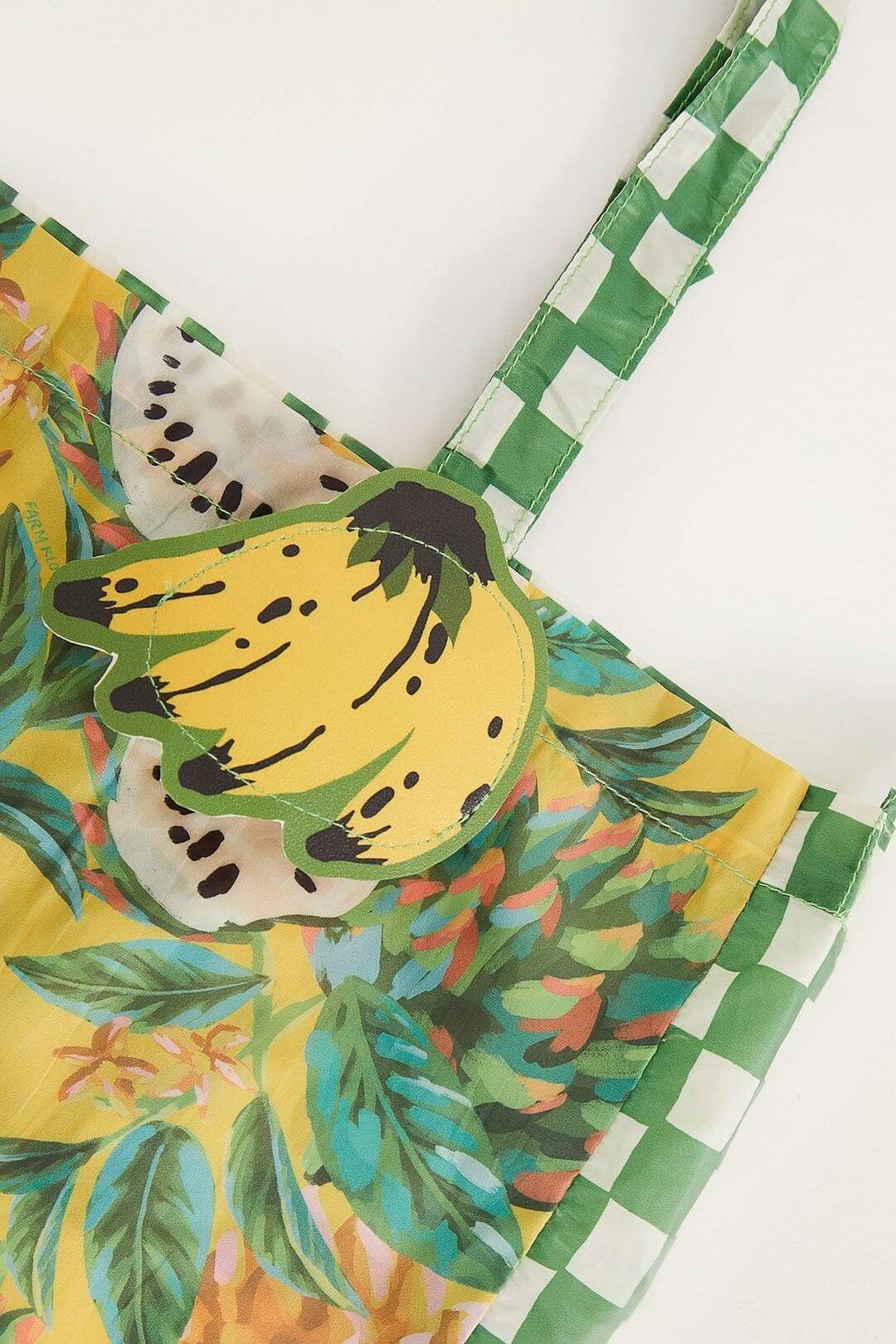 Green Biriba Tote Fruit Bag - FARM Rio MULTI