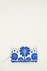 Blue Macaw Striped Pouch Bag - FARM Rio MULTI