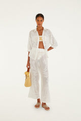 Off-White Nina Blouse - FARM Rio NINA OFF-WHITE