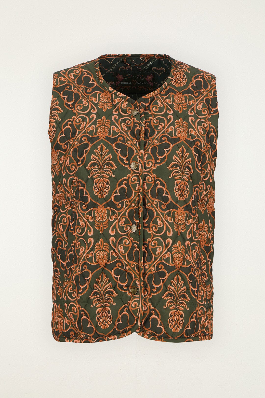 Green Fernanda Liner - FARM Rio ROYAL PINEAPLE GREEN