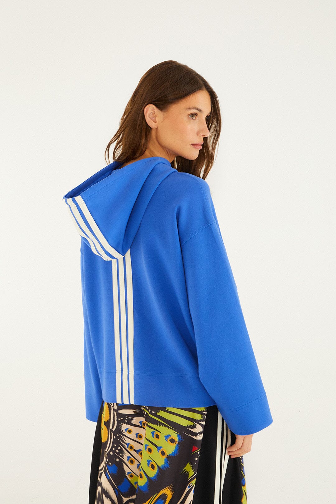 Move Like A Butterfly Blue Adidas Moletom - FARM Rio MOVE LIKE A BUTTERFLY