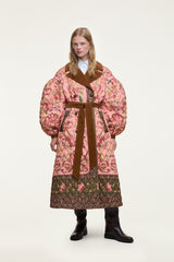 Cami Quilted Jacket - FARM Rio TROPICAL ROYALNESS PINK