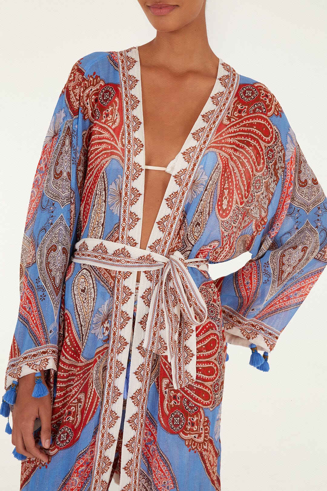 Jandaya Dance Mini Dress - FARM Rio JANDAYA DANCE MULTICOLOR