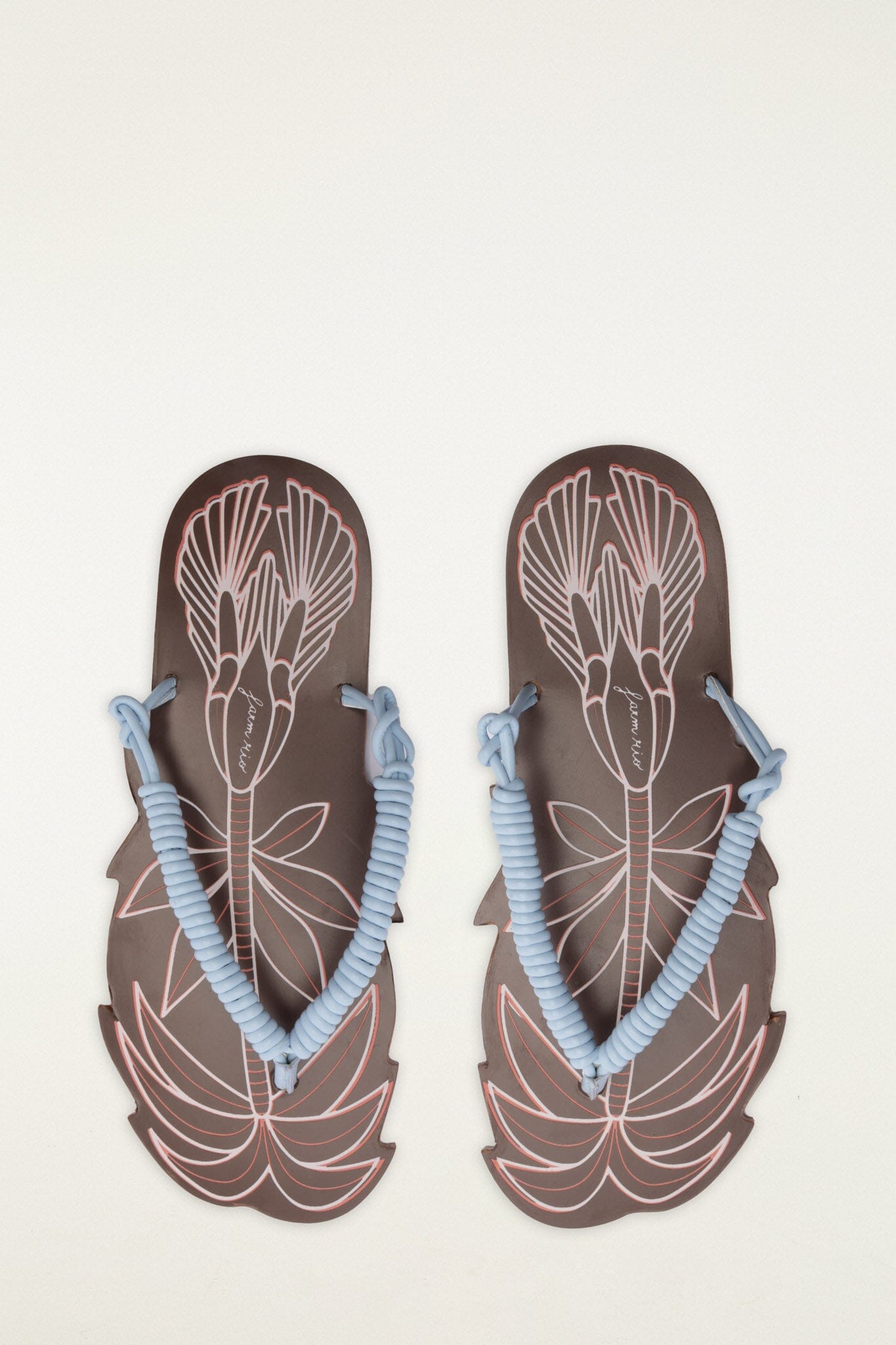 Palmtree Cuoio Flat - FARM Rio MULTI