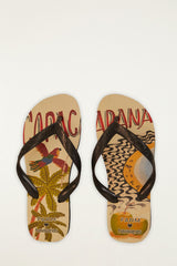 Farm Copacabana Havaianas Sandals - FARM Rio BLACK