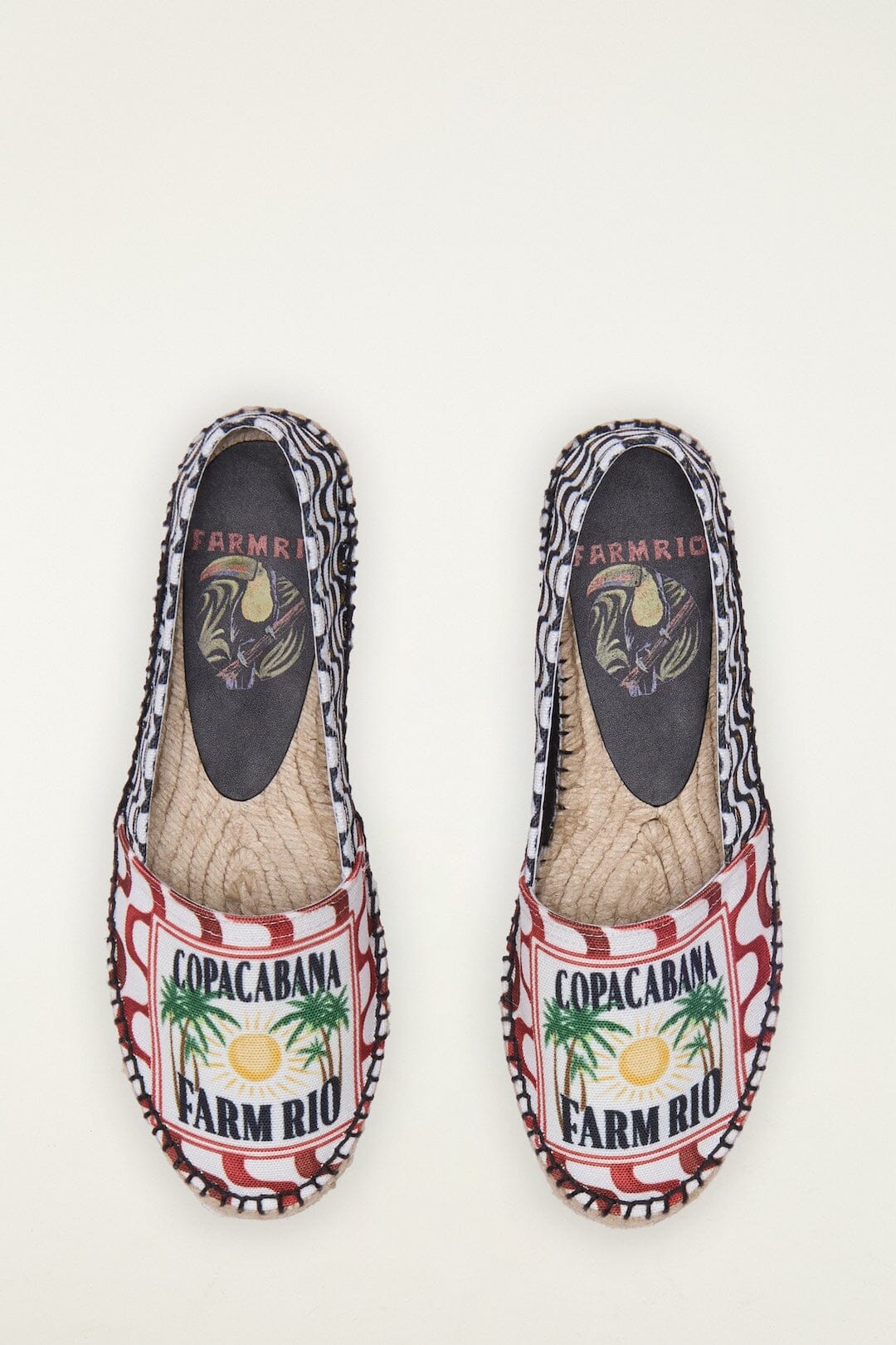 Multicolor Copacabana Espadrille Loafer - FARM Rio COPACABANA RED