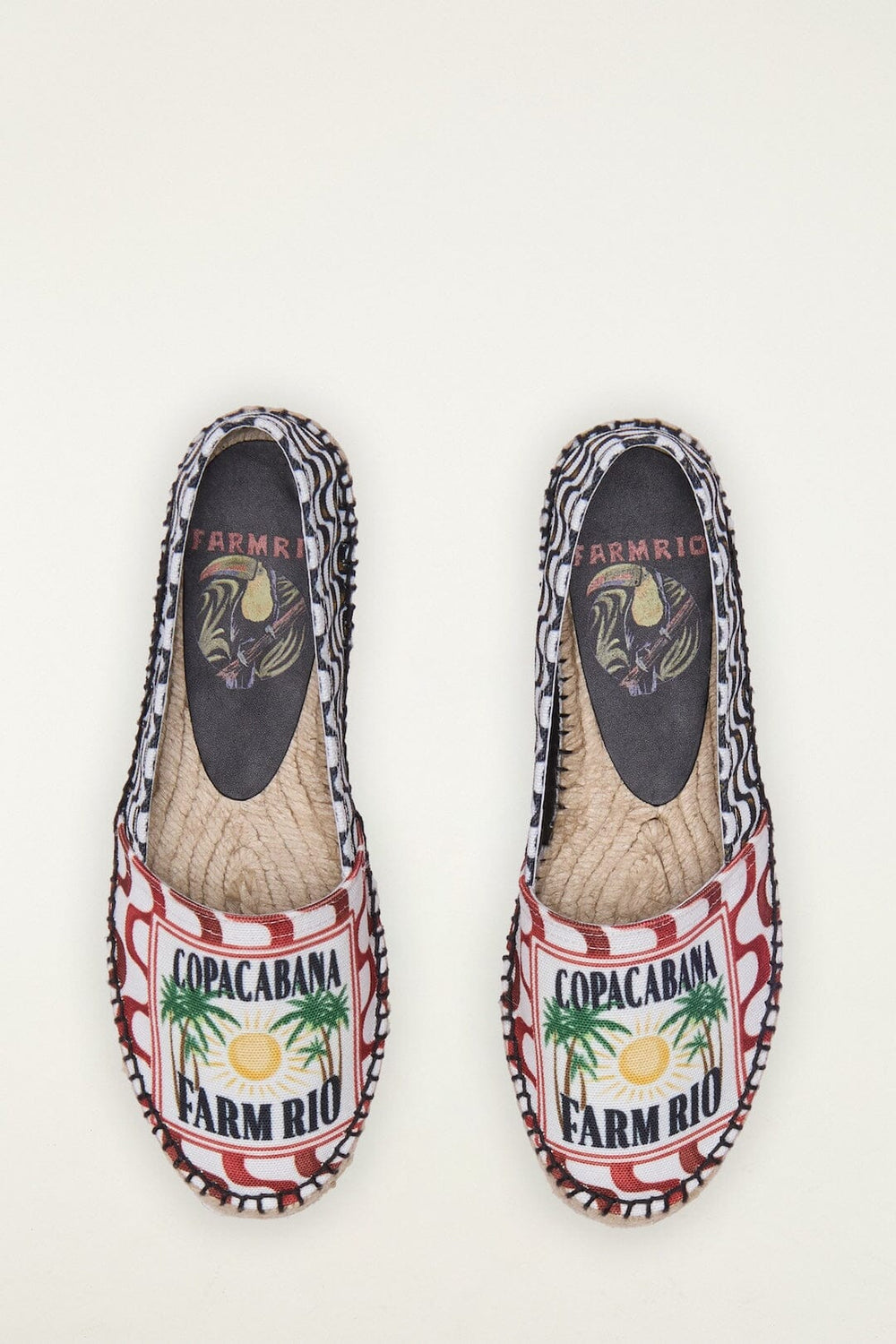 Multicolor Copacabana Espadrille Loafer - FARM Rio COPACABANA RED