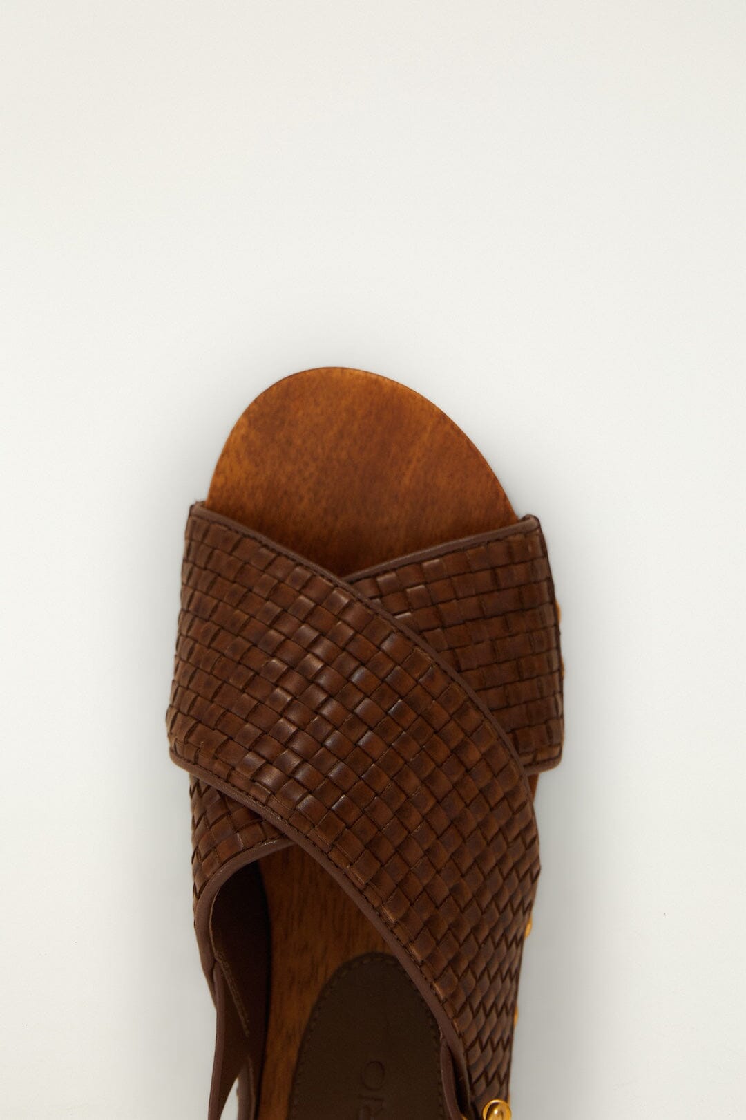 Woven Platform Sandal - FARM Rio WALNUT