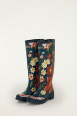 Wild Flower Wellingtons - FARM Rio WILD FLOWER NAVY BLUE
