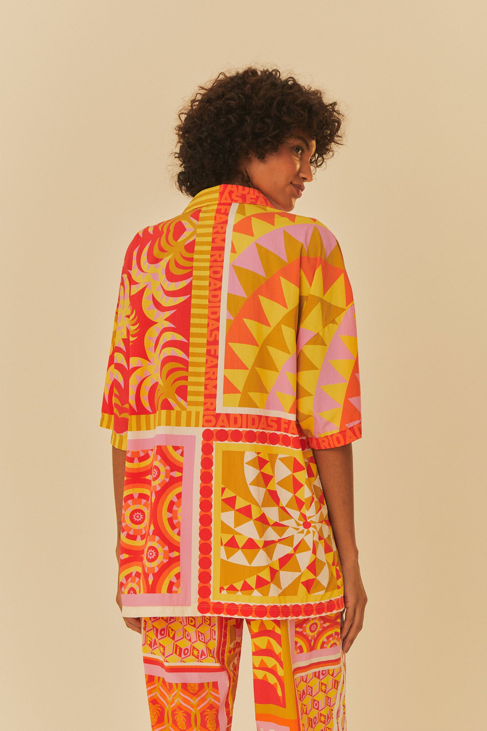 Adidas Farm Solar Kaleidoscope Pink Top - FARM Rio PINK