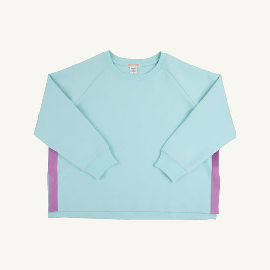 Beaufort Bonnet Prepletic™ Courtney's Cozy Crewneck - Edisto Egg Blue