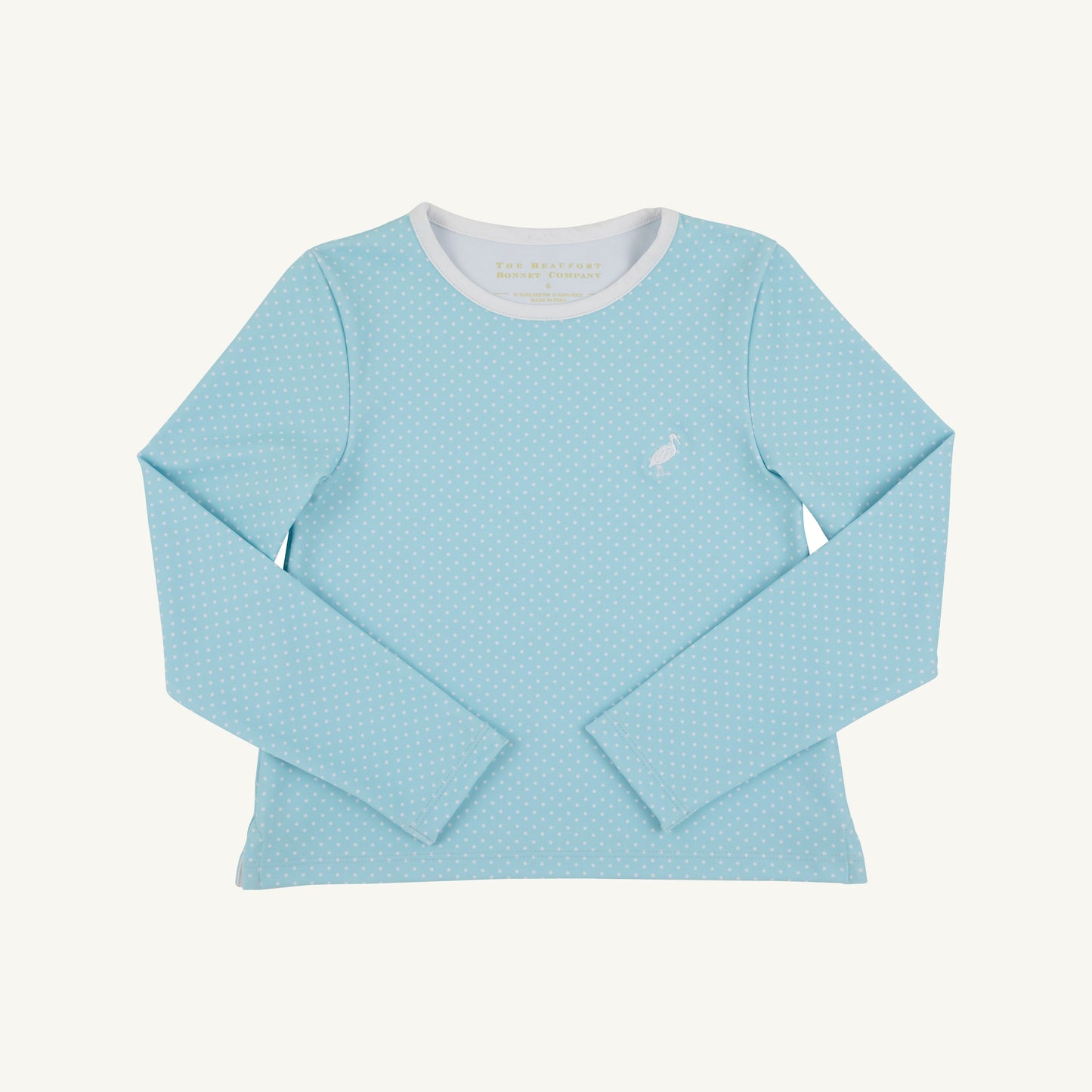 Beaufort Bonnet Prepletic™ Pammy Performance Top - Belhaven Blue Micro Dot
