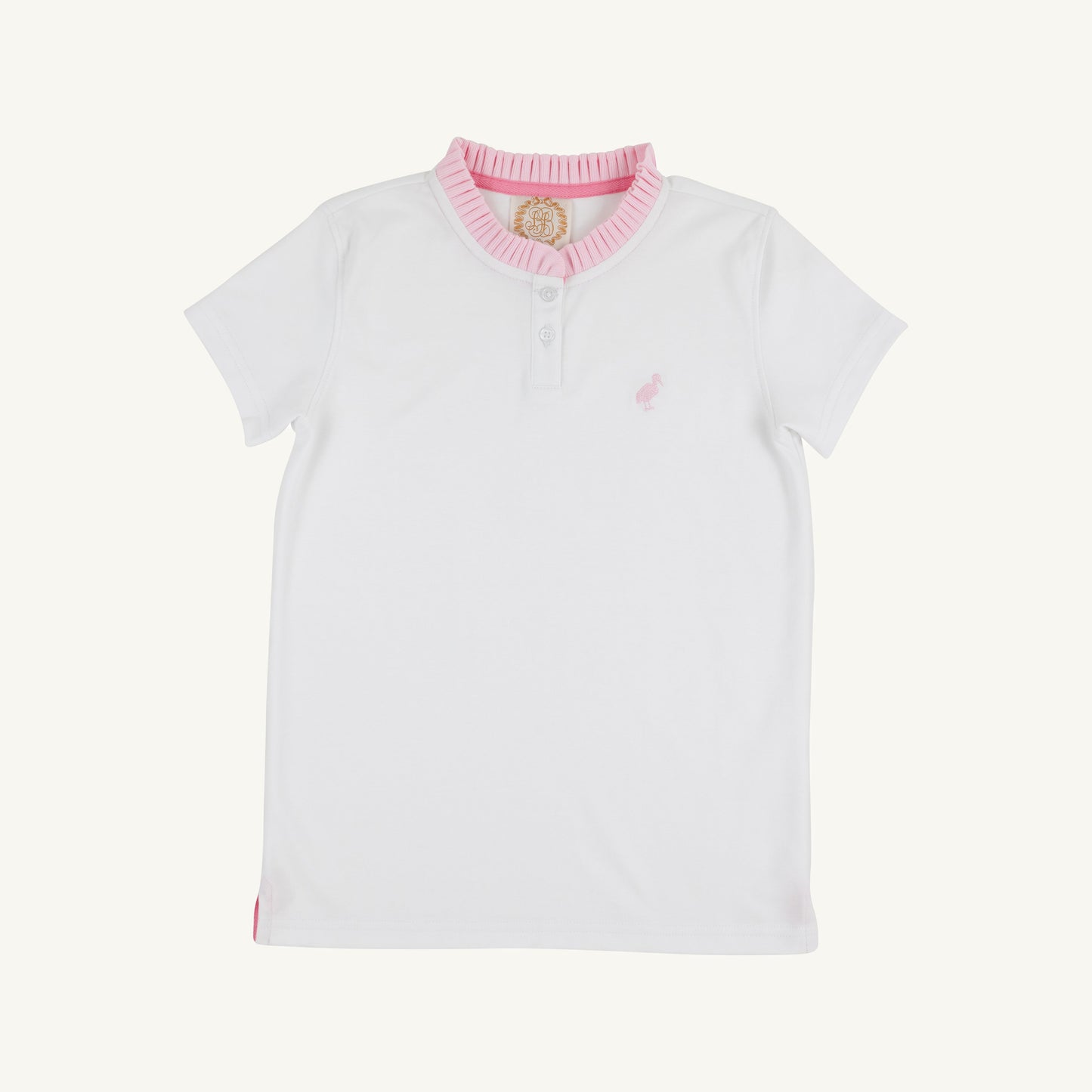 Beaufort Bonnet Little Miss Prim & Proper Polo & Onesie - Worth Avenue White