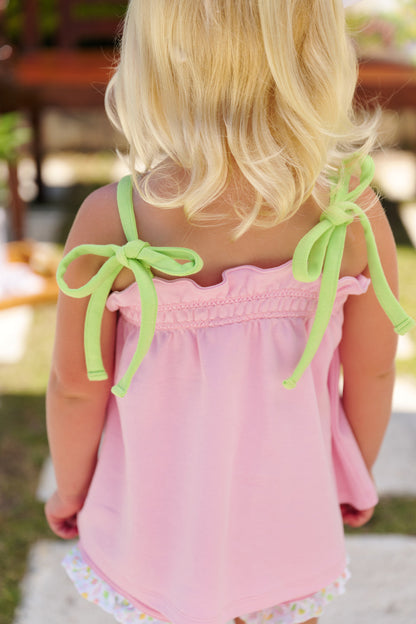 Beaufort Bonnet Lainey's Little Top - Pier Party Pink & Lexington Lime