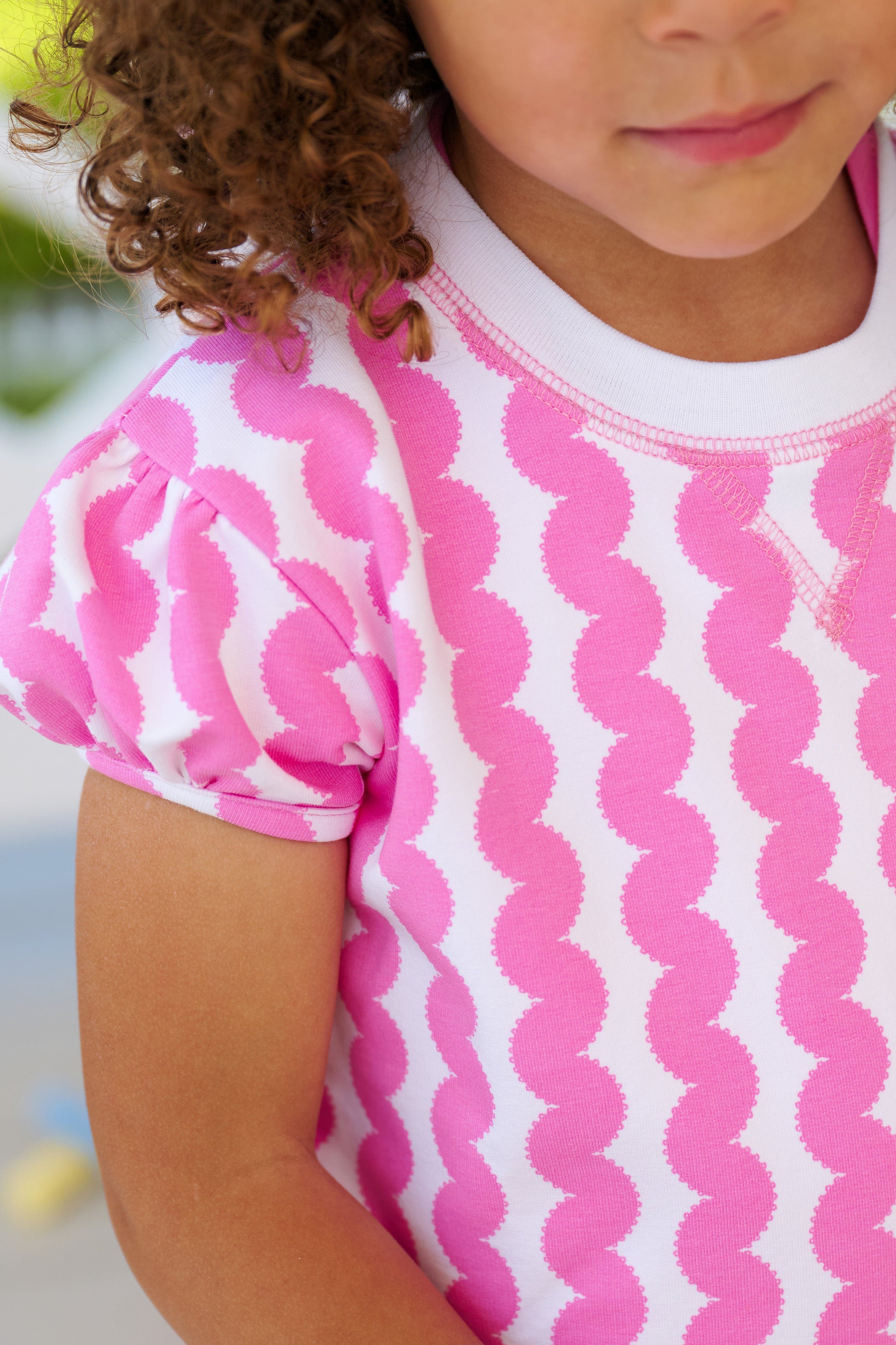 Beaufort Bonnet Short Puff Sleeve Cassidy Comfy Crewneck - Tribeca Trims