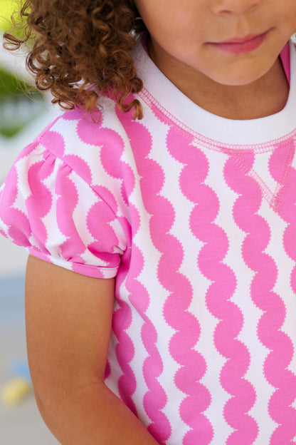 Beaufort Bonnet Short Puff Sleeve Cassidy Comfy Crewneck - Tribeca Trims