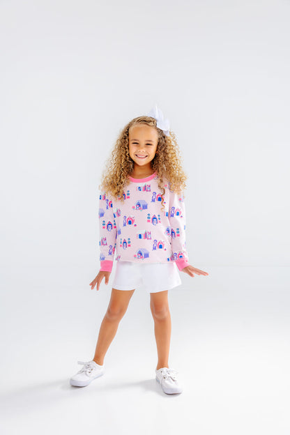 Beaufort Bonnet Puff Sleeve Cassidy Comfy Crewneck - In the Dog House
