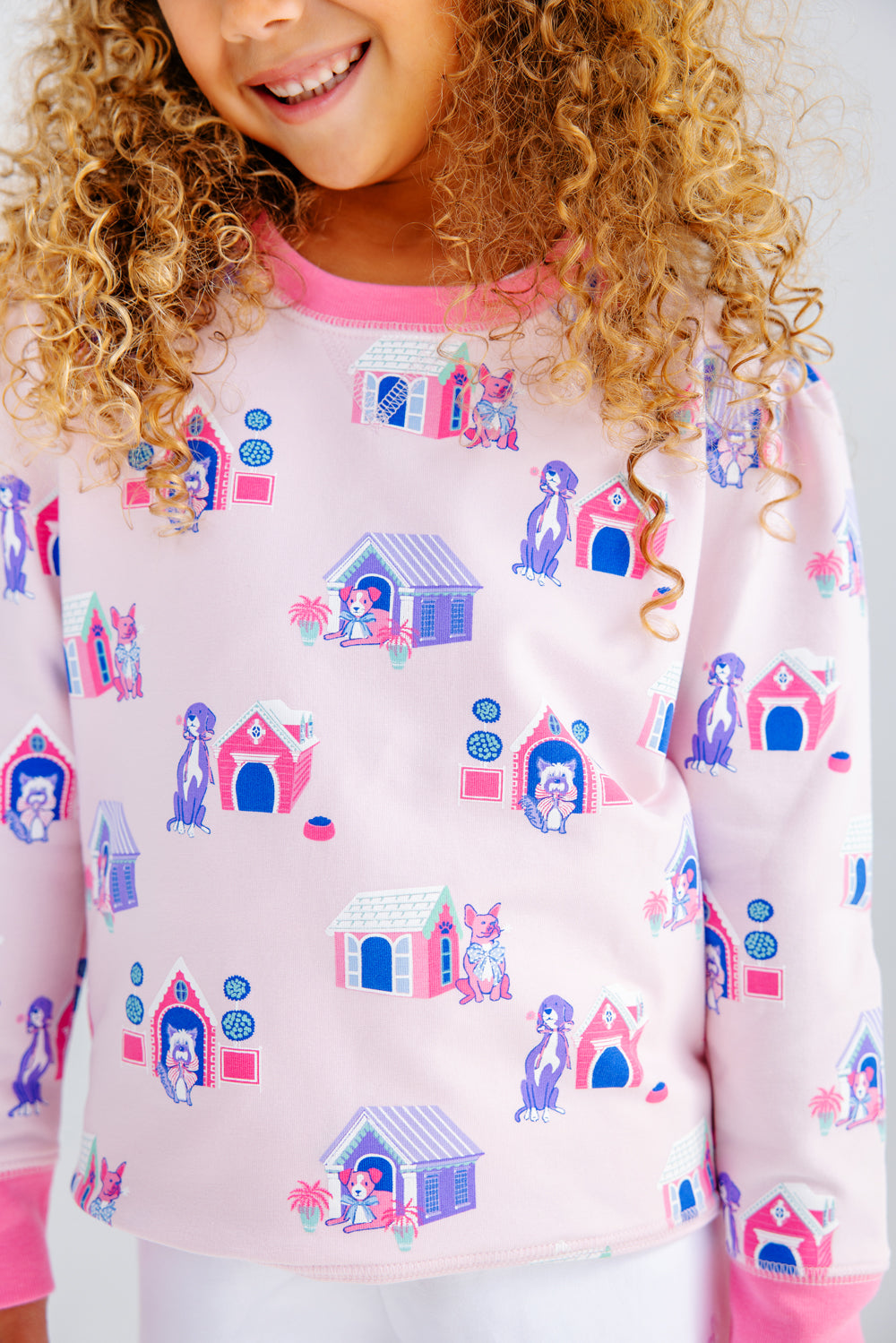 Beaufort Bonnet Puff Sleeve Cassidy Comfy Crewneck - In the Dog House