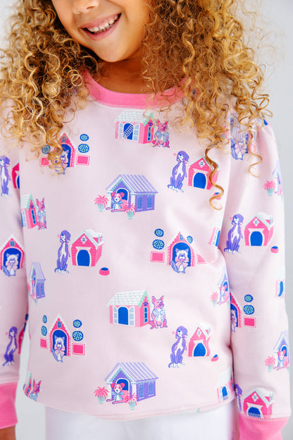 Beaufort Bonnet Puff Sleeve Cassidy Comfy Crewneck - In the Dog House