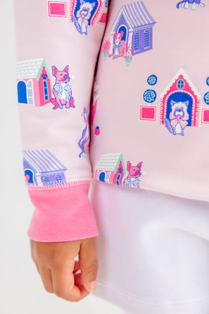 Beaufort Bonnet Puff Sleeve Cassidy Comfy Crewneck - In the Dog House