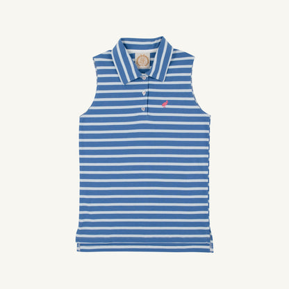 Beaufort Bonnet Paige's Proper Polo - Barbados Blue Stripe