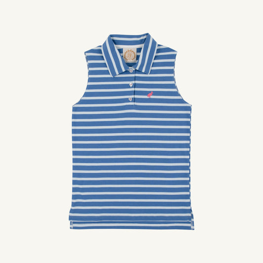 Beaufort Bonnet Paige's Proper Polo - Barbados Blue Stripe